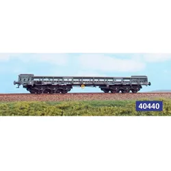 A.C.M.E. AC40440 H0 6-achsiger Flachwagen Typ Sa ITALSIDER S.p.A 1. Betriebsnummer, FS, Ep. IV