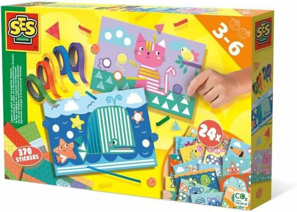 oCreon Creative 14632 I Learn to Stick and Recognize Shapes