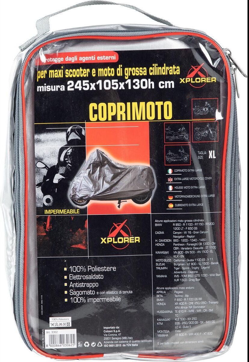 XPLORER 3062 Motorradabdeckung