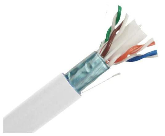MicroConnect KAB030-305 Cat5e F/UTP (FTP) netwerkkabel, 305 meter, wit