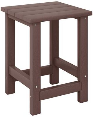 Polytrends Laguna Kids Outdoor Poly Adirondack Side Table
