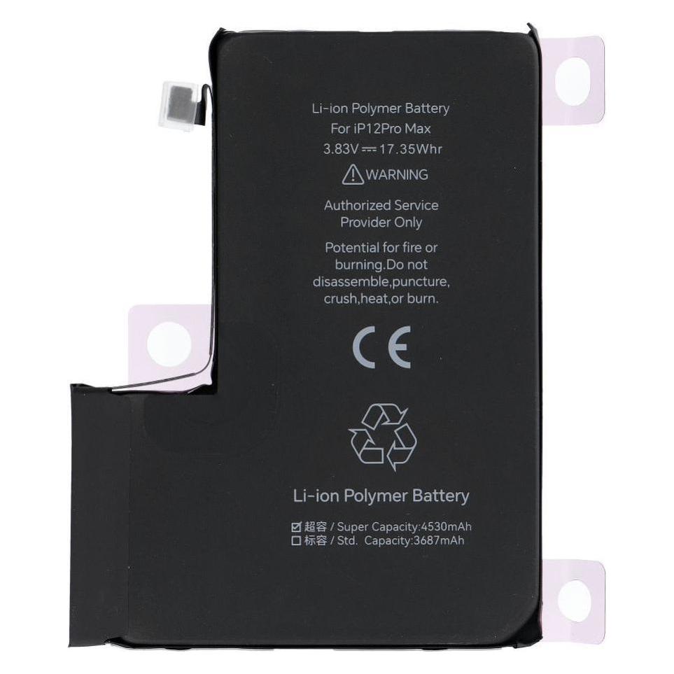 NoName Bateria JCID Bateria z możliwością przypisania do iPhone 12 PRO MAX (zwiększona pojemność) (68678373)