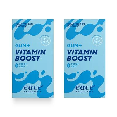 Eace Gum - Vitamin Boost Display 12x20 g Kaugummis