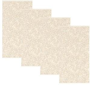 Linery & Co. Cotton Jacquard 4 Pack Summer Beach Towels.