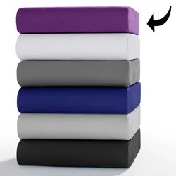 DREAMTEX Mikrofaser-Interlock Flanell-Spannbetttuch