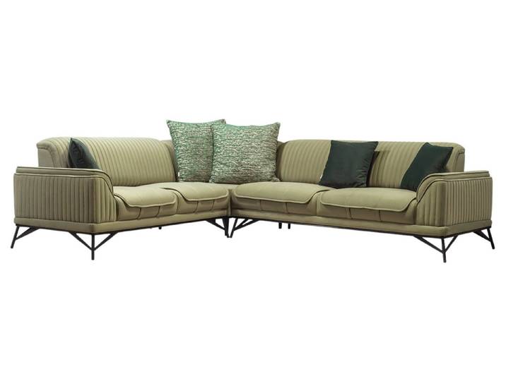 Villa Möbel Ecksofa Magnum, 1 Teile, mit Schlaffunktion durch umklappbare Rückenlehne