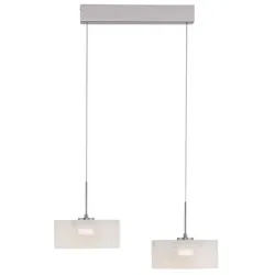 Paul Neuhaus LED-Pendelleuchte Karina Metall Weiß