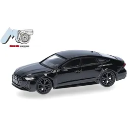 Herpa MicroCity Audi RS7 schwarz Modellauto 1:87 H0