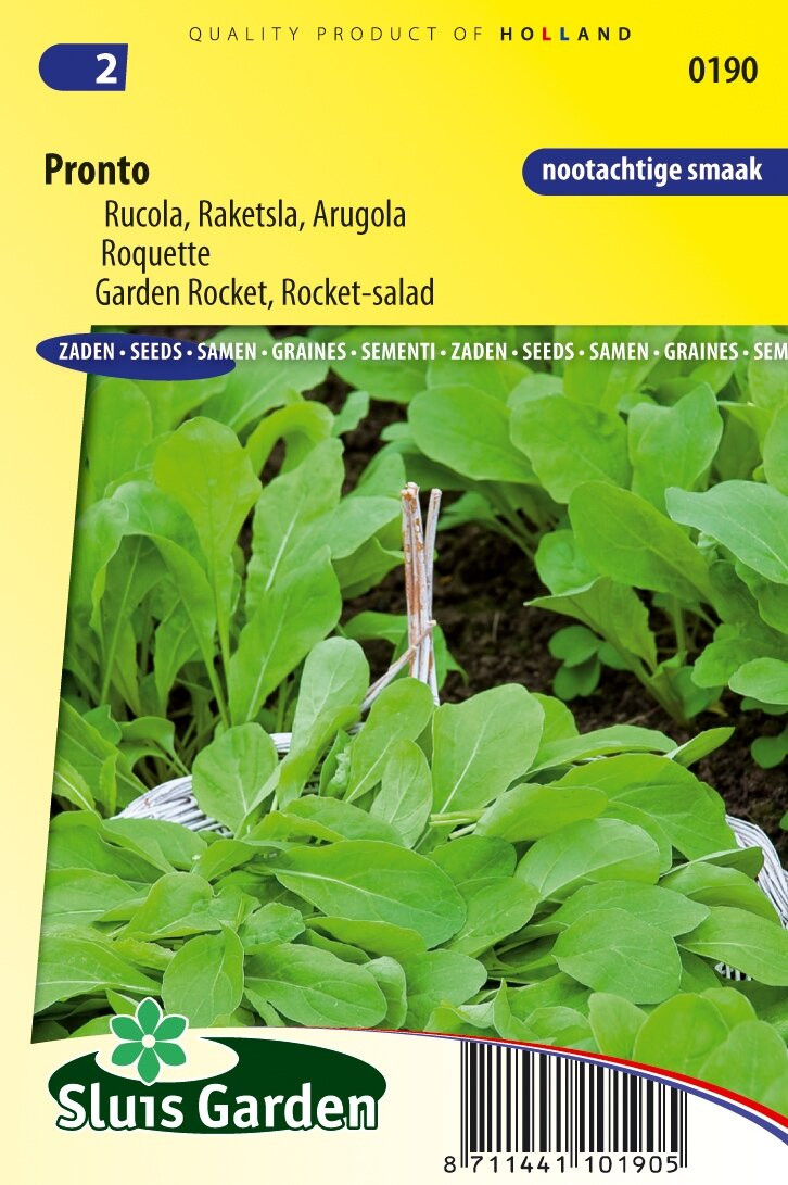 Sluis Garden Rucola zaden raketkruid Pronto