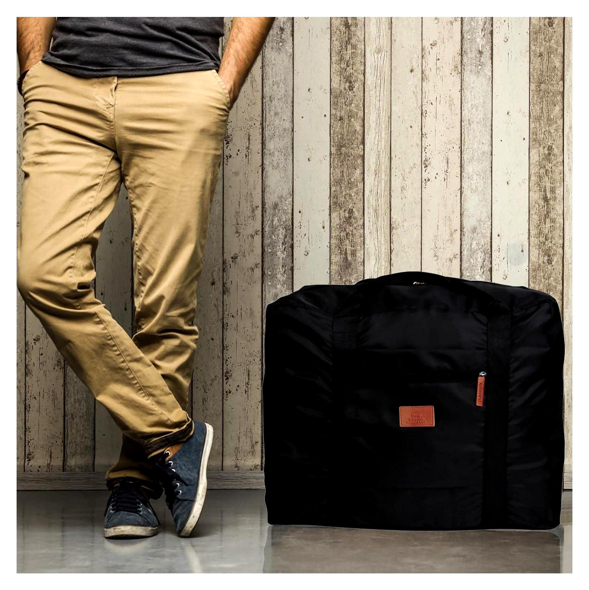 Zusammenfaltbare Reisetasche für Sport, Fitness und Urlaub - Damen Handgepäck und Kofferorganisation, wasserdicht für Kleidung auf Reisen
