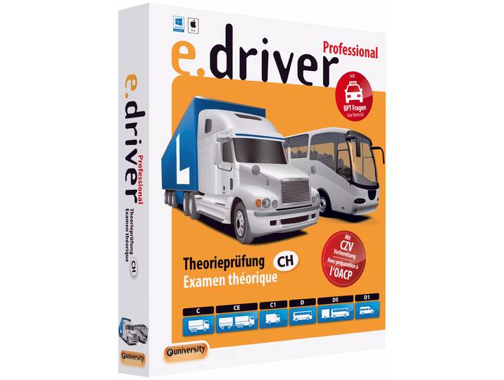e-university e.driver Professional V1.0 Uebrige Anwender Software – Lernsoftware