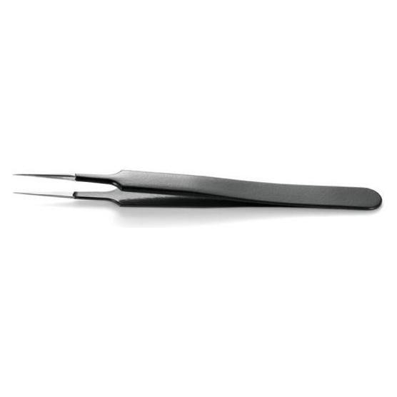RS PRO ESD epoxy coated tweezers straight 110mm (5.SA.NE.B)