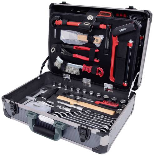 KS Tools 911.0695 Werkzeugset Sanitär im Koffer 95teilig