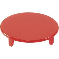 Schlegel T22RRGRT T22RRGRT Tastkappe rund, flach Rot 10 St.