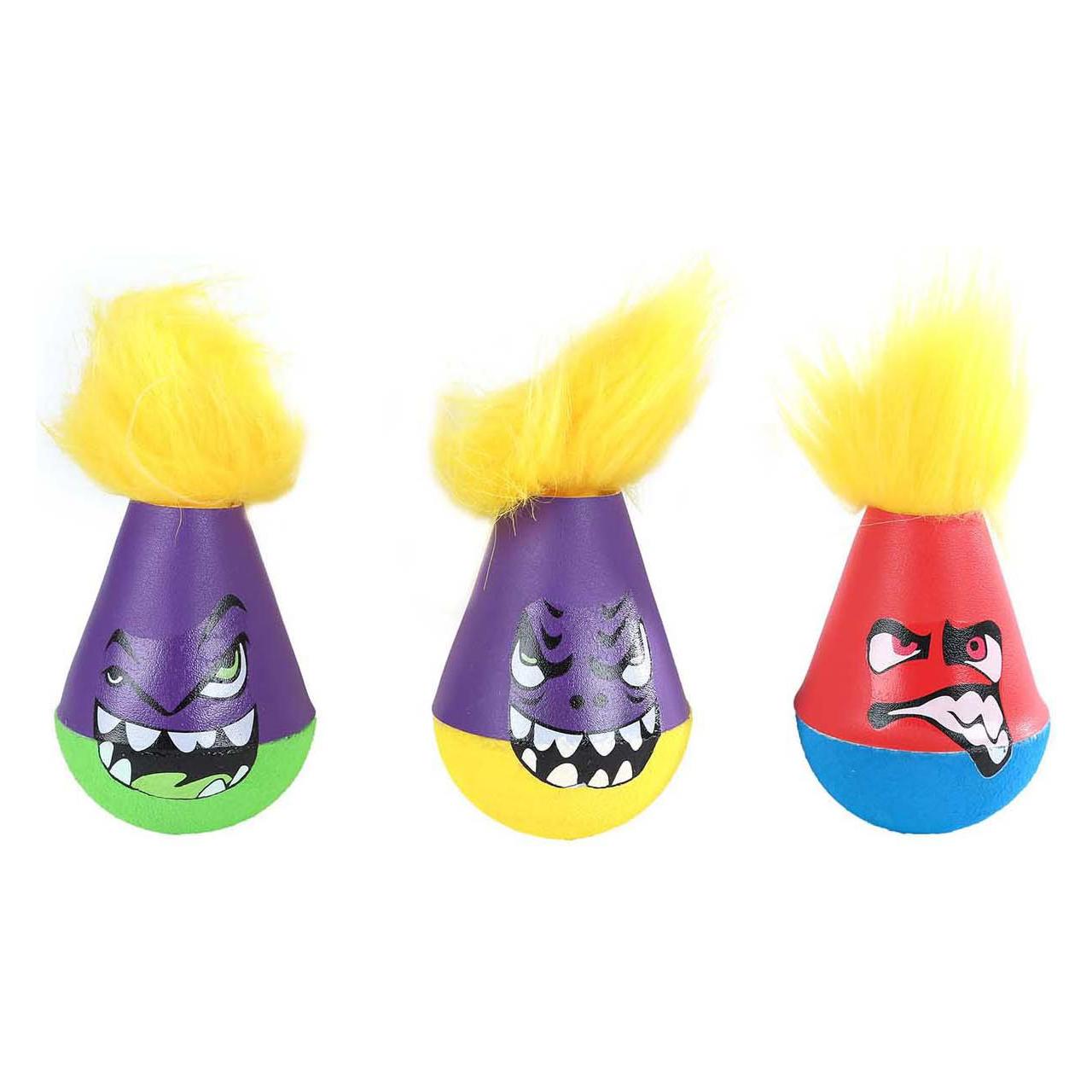 Gametime Jonglierbälle Monster mit Haaren, 12 cm (54258026)