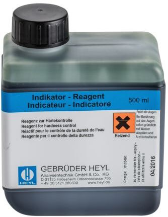 BWT Indikatorlösungen 11860 500 mI, Farbumschlag bei 1 -10 °dH