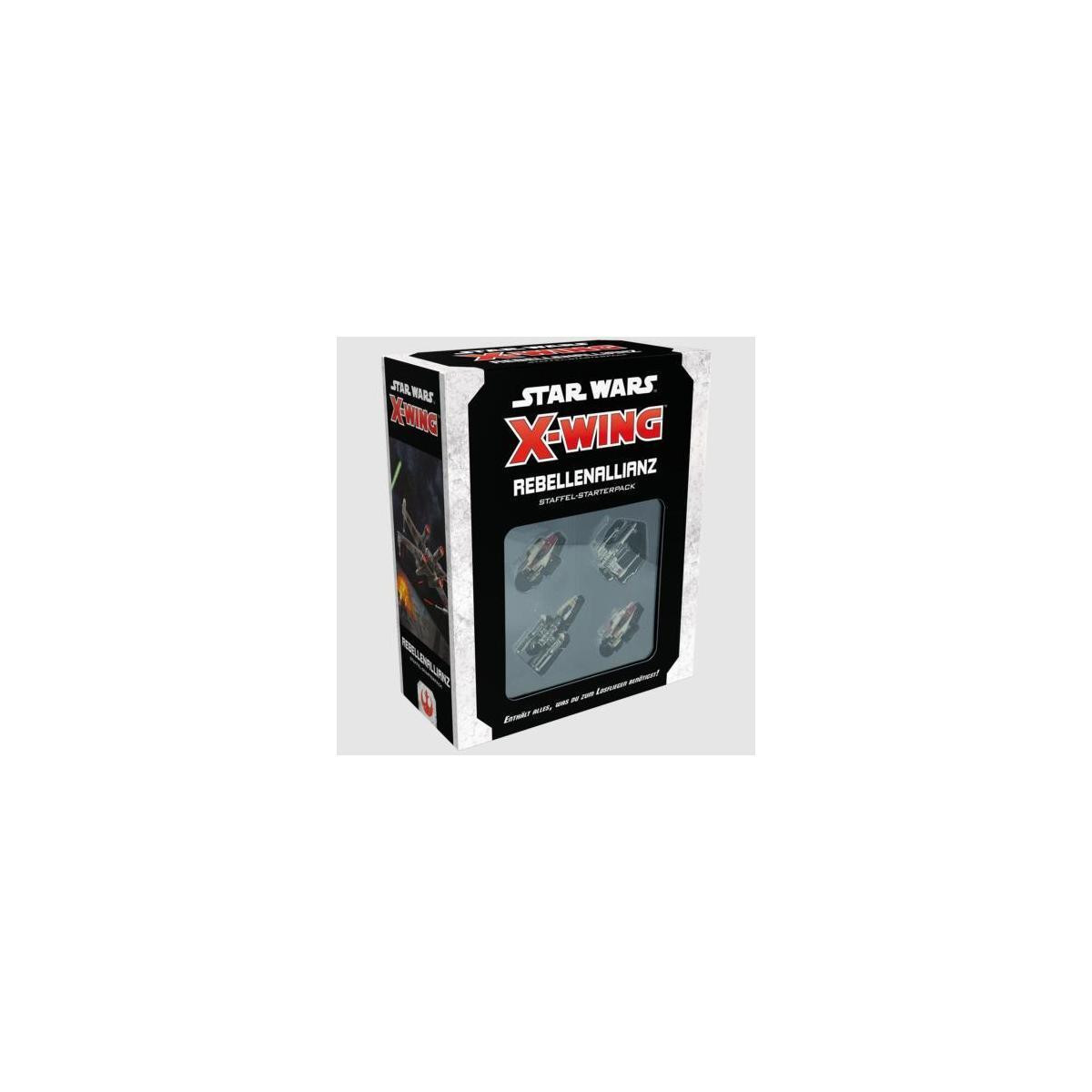 Asmodee Star Wars X-Wing 2e editie Startpakket voor een squadron van de Rebellenalliantie