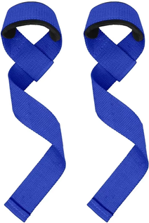 Youfap Market Adjustable Non slip Weightlifting Wrist Straps, Gym Fitness Lifting Strap, Wrist Support For Strength Training blue
