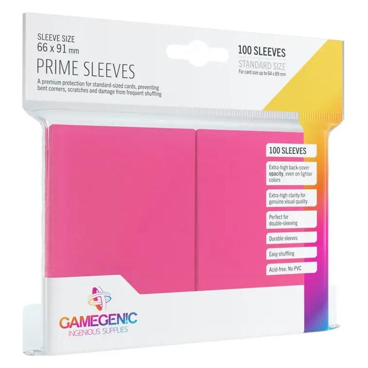 Gamegenic GGS10024 - Prime Hüllen, pink (100 Hüllen) (02313)