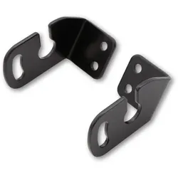 HIGHSIDER pro Blinkeradapter Schwarz Original, Für Kennzeichenhalter, Aprilia/BMW/Triumph/Yamaha (Paar)