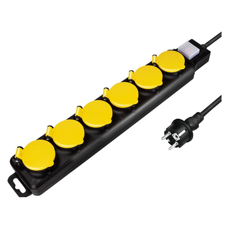 LogiLink 6x CEE 7/3 max (6x, CEE 7/3, 1.50 m) (LPS256)