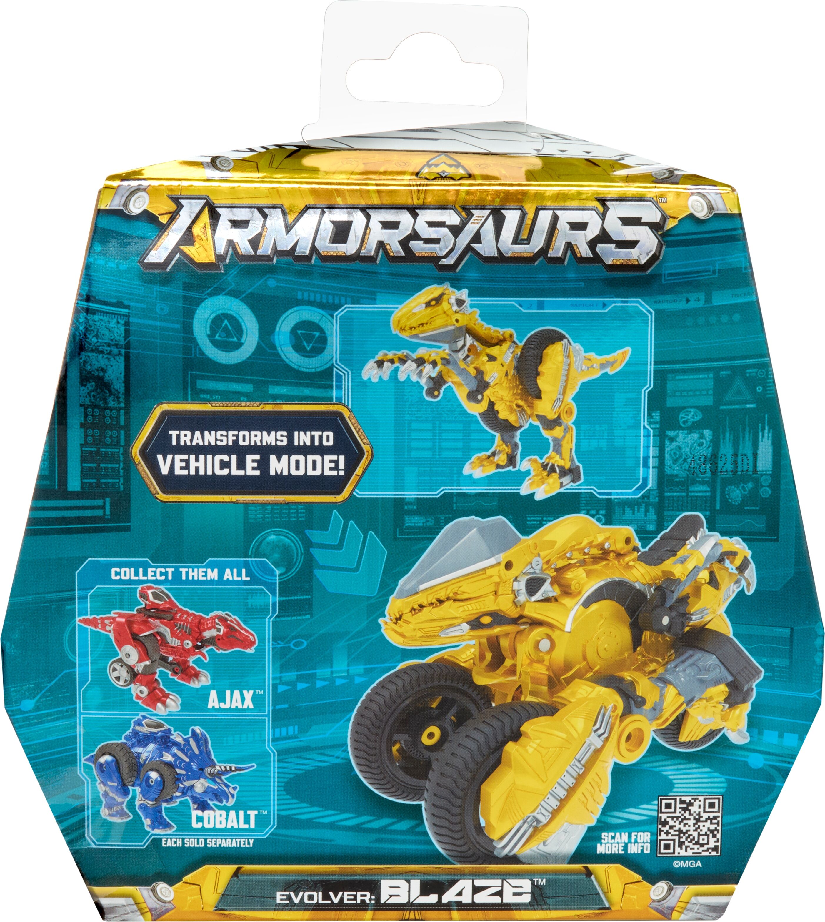 Actionfigur MGA ENTERTAINMENT "Armorsaurs Evolver - Blaze", bunt, Spielfiguren, Kinder, Kunststoff, Actionfigur