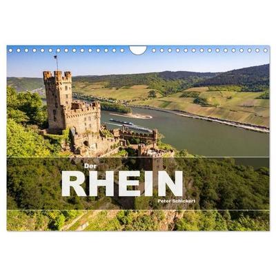 Der Rhein (Wandkalender 2027 DIN A4 quer), CALVENDO Monatskalender