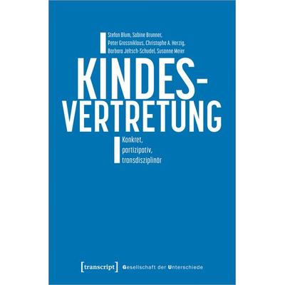 Kindesvertretung, Taschenbuch von Stefan Blum,Sabine Brunner,Peter Grossniklaus,Christophe A. Herzig,Barbara Jeltsch-Schudel, Transcript,