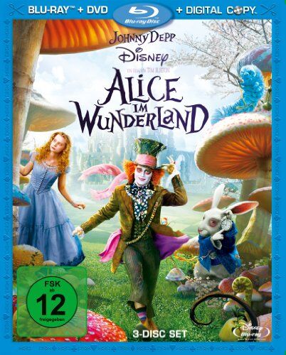 Tim Burton - Alice im Wunderland (plus DVD + Digital Copy) [Blu-ray] - Preis vom 11.10.2026 23:13:37 h