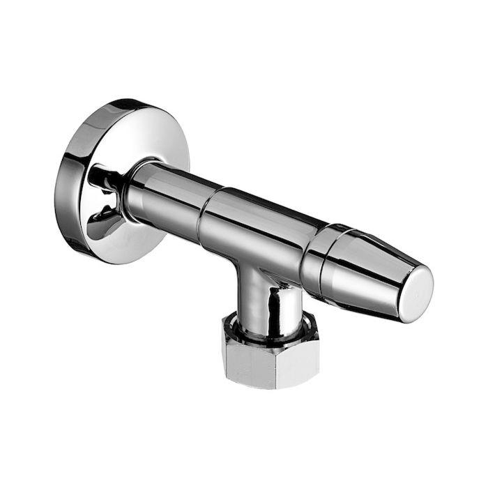 Schell Wasserzähler-Eckventil 101000699 G 3/4 IG, mit Plombiervorrichtung, verchromt