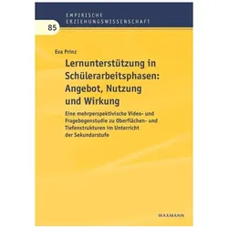 Lernunterstützung in Schülerarbeitsphasen: Angebot, Nutzung und Wirkung, Schulbücher von Eva Prinz