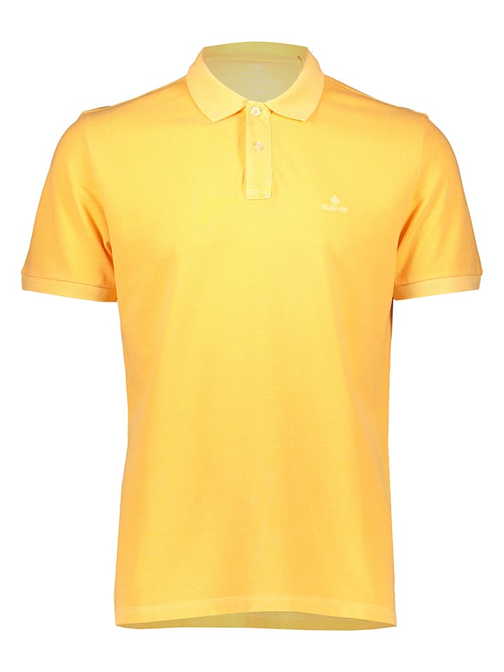 Gant Poloshirt in Gelb - L