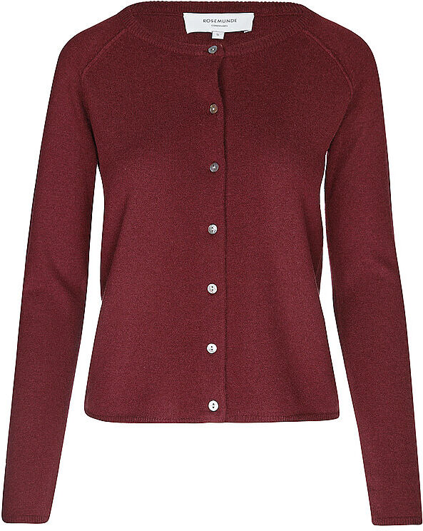 ROSEMUNDE Strickjacke LAICA dunkelrot   S S