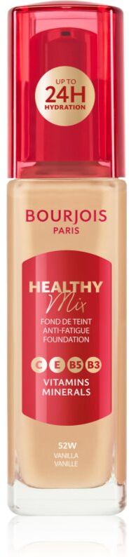Bourjois Healthy Mix radiance moisturising foundation 24 h shade 52W Vanilla 30 ml