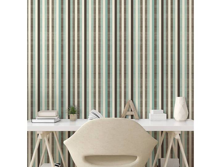 Papier peint Retro Stripes 250cm