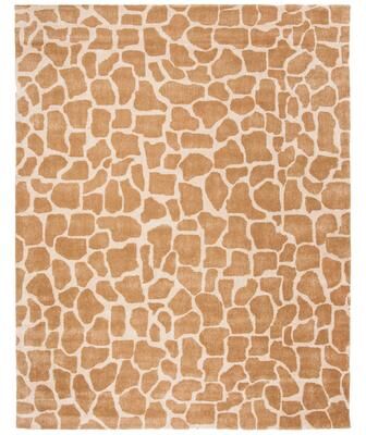 SAFAVIEH Handmade Soho Tirtsah Giraffe N.Z. Wool Rug