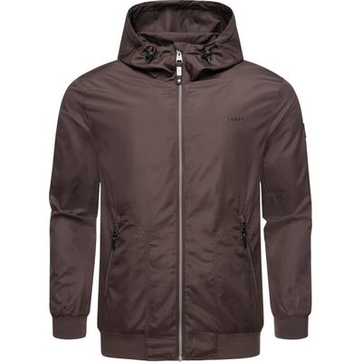 Outdoorjacke RAGWEAR "Stewie II", Herren, Gr. XXXL (58), braun (dunkelbraun), Obermaterial: 100% Polyester. Futter: 100% Polyester, gerade hüftbedeckend, Ärmel ohne Ärmelschlitz Rippstrickbündchen, Jacken Outdoorjacke, stylische Herren...