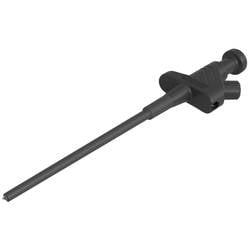 Hirschmann Test & Measurement KLEPS 30 sw Fein-Abgreifklemme Steckanschluss 4 mm Ohne Messkategorie Schwarz 930113100