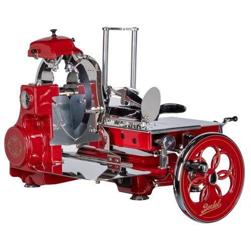 Berkel Volano Tribute rot Schwungrad-Aufschnittmaschine