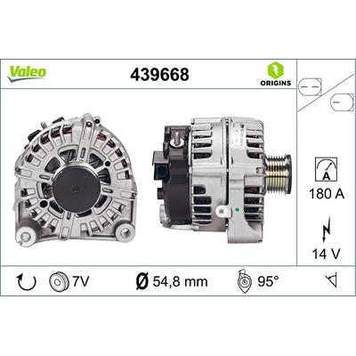 VALEO Generator NEW ORIGINAL PART 439668 für BMW