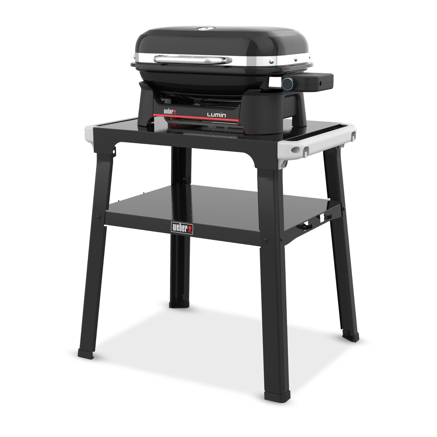 Weber Lumin Compact Elektrogrill Outdoor Grill mit Stand schwarz (2026), 1166cm², 1501653