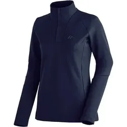 MAIER SPORTS Maier Sports Damen Rollkragen m.RV Rogla HZ W, Größe 38 in Blau 3272