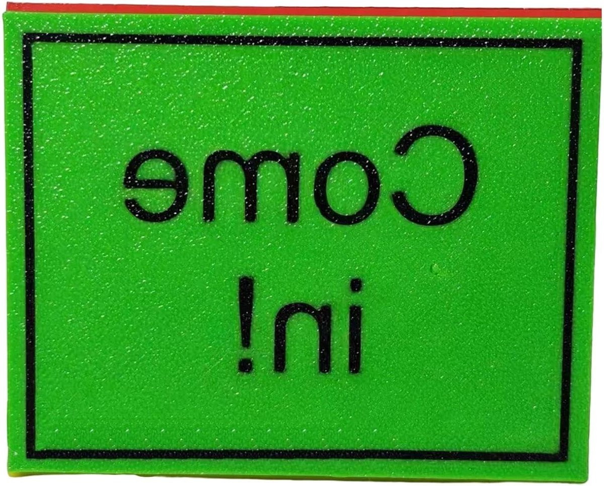 Niet storen paneel Bureau indicator Driekleurig schema 8 x 6,5 x 5,6 cm