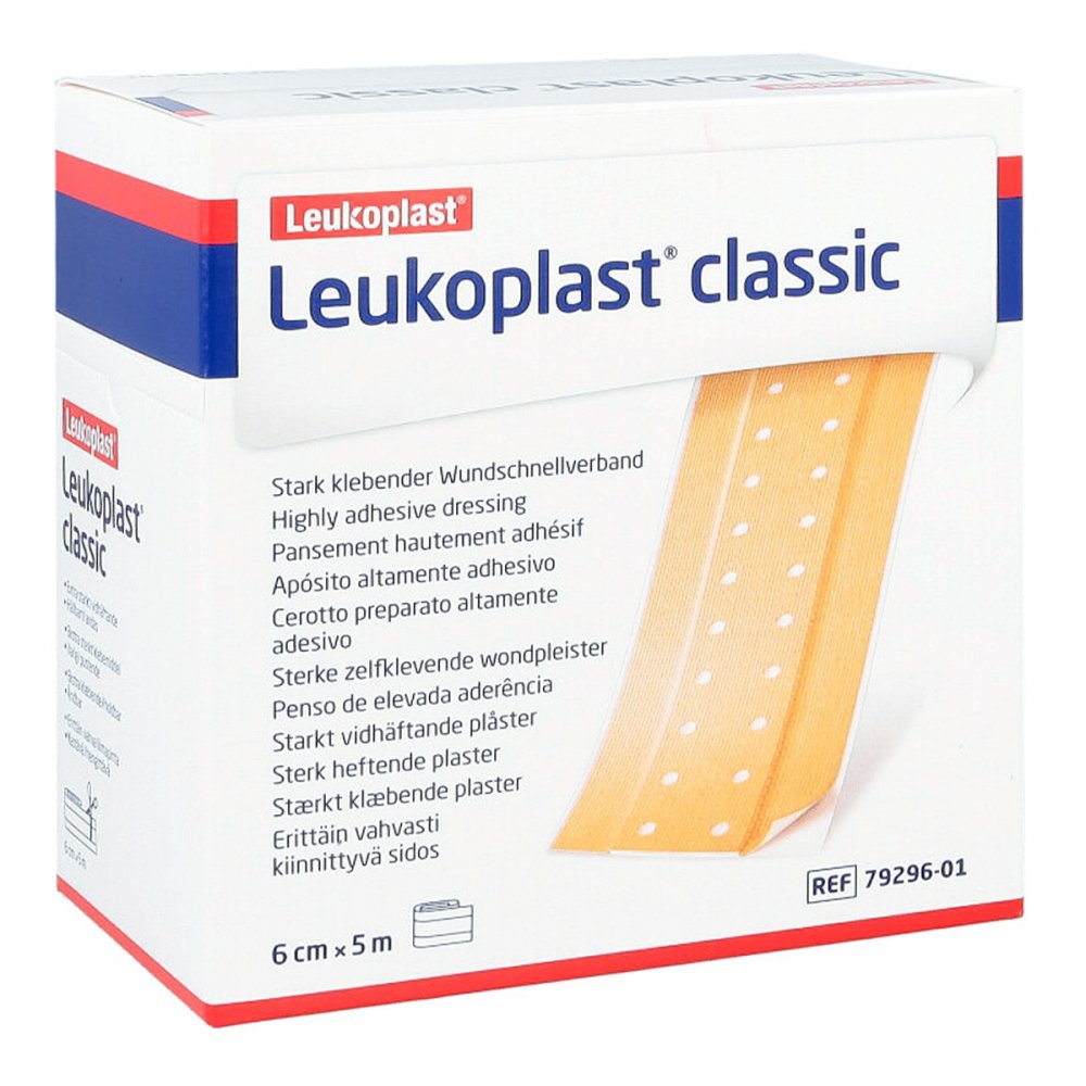 BSN medical GmbH Leukoplast Classic Pflaster 6 cmx5 m Rolle 13838207