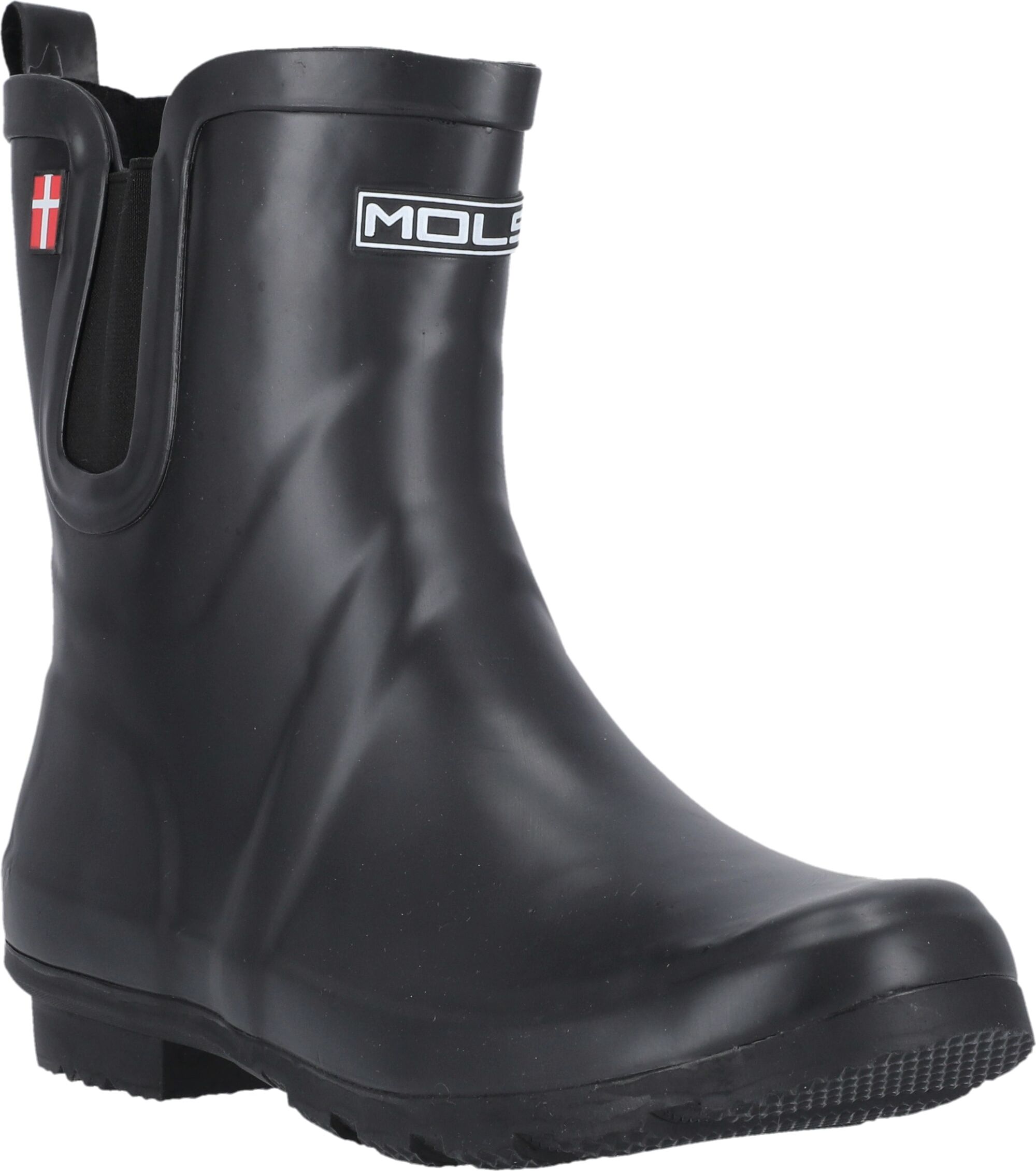 Gummistiefel MOLS "Silverwater W", Damen, Gr. 41, schwarz, Naturkautschuk, Schuhe Gummistiefel, wasserdicht schwarz 41