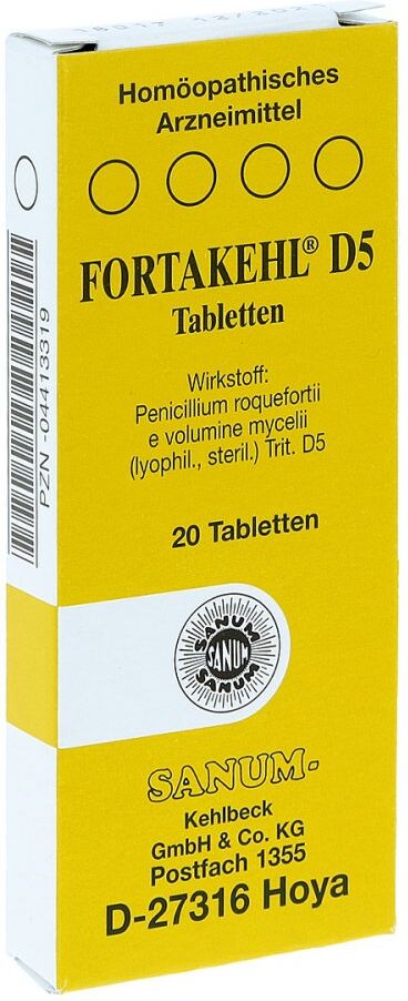 Fortakehl D5 Tabletten