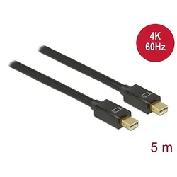 DELOCK Displayport Kabel mini DP -> mini DP St/St 5.00m 4K