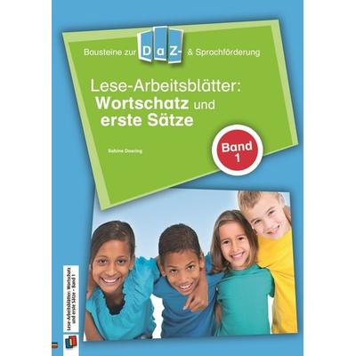 Lese-Arbeitsblätter: Wortschatz und erste Sätze - Band 1, Geheftet von Sabine Doering, Verlag an der Ruhr, 978-3-8346-2598-4