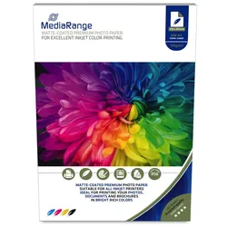 MediaRange Mattes Doppelseitiges Premium Fotopapier MRINK101