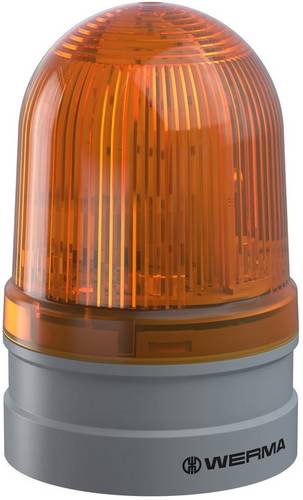 Werma Signaltechnik Signalleuchte Midi Rotating 12/24V AC/DC YE 261.340.70 Gelb 12 V/DC